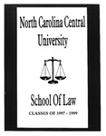 Classes of 1998-1999 by North Carolina Central School of Law