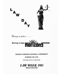 Law Week 1983 by North Carolina Central School of Law