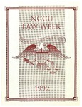 Law Week 1992 by North Carolina Central School of Law