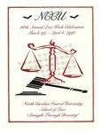 Law Week 1998 by North Carolina Central School of Law