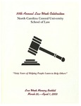 Law Week 2000 by North Carolina Central School of Law