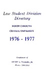 1976-1977 Student Directory